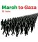 Ook Rotterdammers nemen deel aan de Global March to Gaza